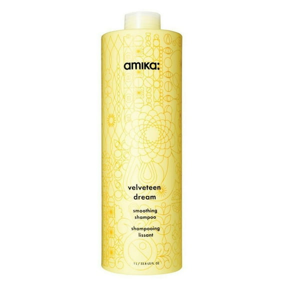 Amika Velveteen Dream Smoothing Shampoo 1Litre