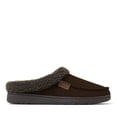 thumbnail image 2 of Dearfoams Men's Brendan Microsuede Moccasin Toe Clog Slipper, 2 of 7