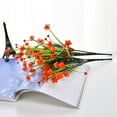 thumbnail image 6 of Cheers US 2packs Artificial Fake Flowers, Faux Outdoor Plastic Plants UV Resistant Shrubs Blossom Branches Vase Arrangements for Table Centerpieces Home Wedding Party Decoration, 6 of 7
