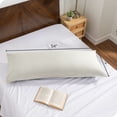 thumbnail image 2 of Bare Home Body Pillowcase - Envelope Closure - Ultra Soft - Double Brushed - Cream, 2 of 6