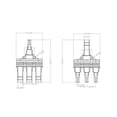 thumbnail image 5 of Conector MC-4, macho/hembra Conector T de panel solar MC-4 Ramificación PV Parallèle Clip Plug Adaptador de energía solar Separador Acoplador Combinador (M/3F, F/3M), 5 of 5