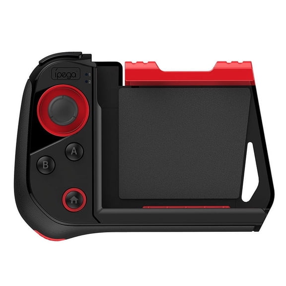 IPEGA Red Spider One-Handed Wireless Bluetooth Game Controller - Instant Connect for iOS, PUBG Mobile Optimized Aim-Shoot Trigger, Ergonomic Mobile Gaming Pad for On-the-Go Play