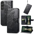 thumbnail image 1 of Butterfly Love Flower Leather Case For Sony Xperia 1 VI, 1 of 5