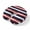 Red, variant on Neck Pillow Ergonomic Memory Foam U Shaped Pillows,Minimalist Navy Blue Red Stripe Soft Portable Neck Head Support Cushion Pillow for Travel Airplane Car Office Use,Independence Day Contrast Line