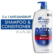 Head & Shoulders Anti Dandruff 2in1 Mens Shampoo and Conditioner, Old Spice Swagger, 31.4oz