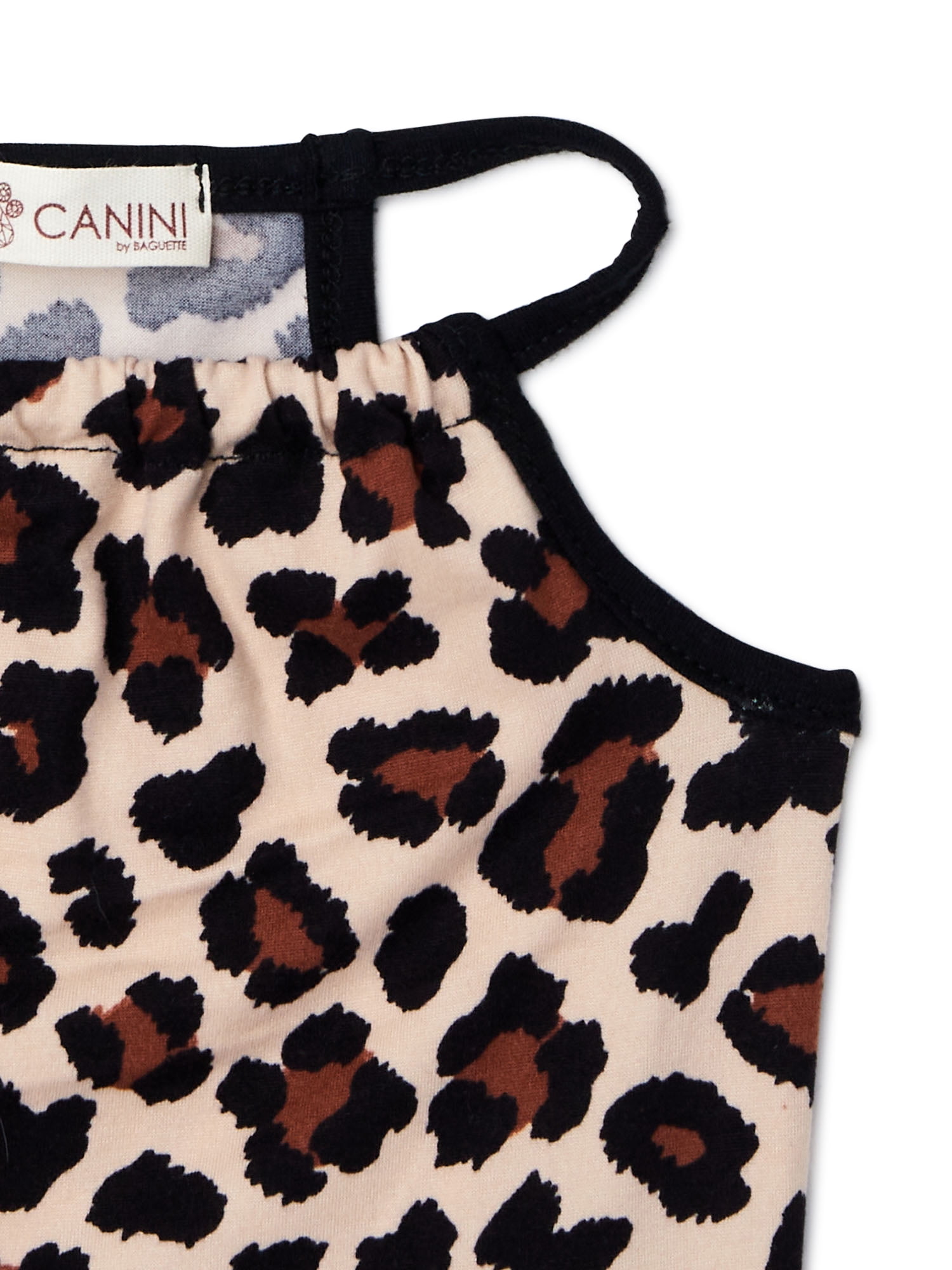 CANINI by Baguette Leopard Print Sundress, Small