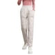 thumbnail image 1 of Gibobby pantalones deportivos Invierno 2022 pierna recta suelta y delgada de talla grande pantalones térmicos ligeros pantalones de algodón para mujer (Blanco, XXXL), 1 of 4