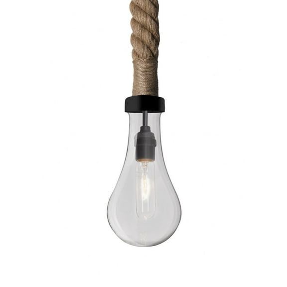 Besa Lighting - Dash - 1 Light 120V Cord Pendant In Rustic Style-10 Inches Tall