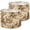 Color 3, variant on Linen Drum Lamp Shades Elegant Magnolia Flowers Soft Beige Cream Tones 13" x 13" x 10" Lampshade for Table Lamps Floor Lamps Lamp Shade Replacement Easy Assembly Required