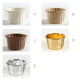 thumbnail image 2 of Bearachild 50 piezas de tazas redondas para muffins de papel de aluminio para pasteles y magdalenas, herramientas para envolver, bandeja para cocinar, Cocina y Comedor Blanco, 2 of 6