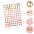 thumbnail image 2 of Big Dot of Happiness Sweet 16 - 16th Birthday Party Round Candy Sticker Favors - Labels Fits Chocolate Candy (1 sheet of 108), 2 of 5