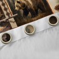thumbnail image 4 of Feelyou Wildlife Bear Print Blackout Curtains Set of 2 (52x84 Each), Jungle Moose Deer Animal Window Curtains, Rustic Lake House Curtains and Drapes, Living Room Curtains Decor, 4 of 6