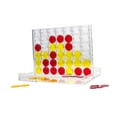 thumbnail image 4 of Juego de cuatro en raya,Juego Raya Juego de Estrategia Clásico Juego Práctico,Juego de conexión de 4 puntos para Jumbo,Juego de mesa familiar Cuatro en raya,juguetes de, 4 of 9
