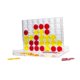 thumbnail image 4 of Juego de cuatro en raya,Juego 4 en Raya Juego de Estrategia Clásico Juego Práctico,Juego de conexión gigante de 4 puntos para Jumbo,Juego de mesa familiar Cuatro en raya,juguetes de, 4 of 9