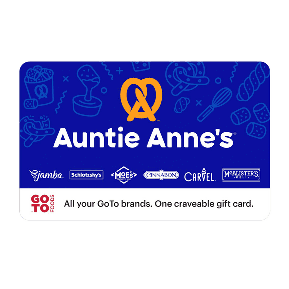 Auntie Anne’s® eGift Card [Email Delivery]