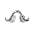 thumbnail image 5 of Unique Bargains 1 Pc Fake Grills Hip Hop Arched Teeth Grillz Silver Tone, 5 of 6
