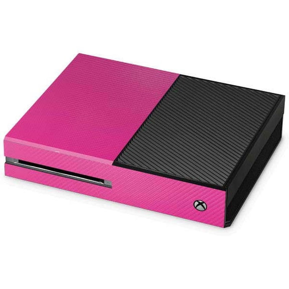 Skinit Textures Pink Carbon Fiber Xbox One Console Skin