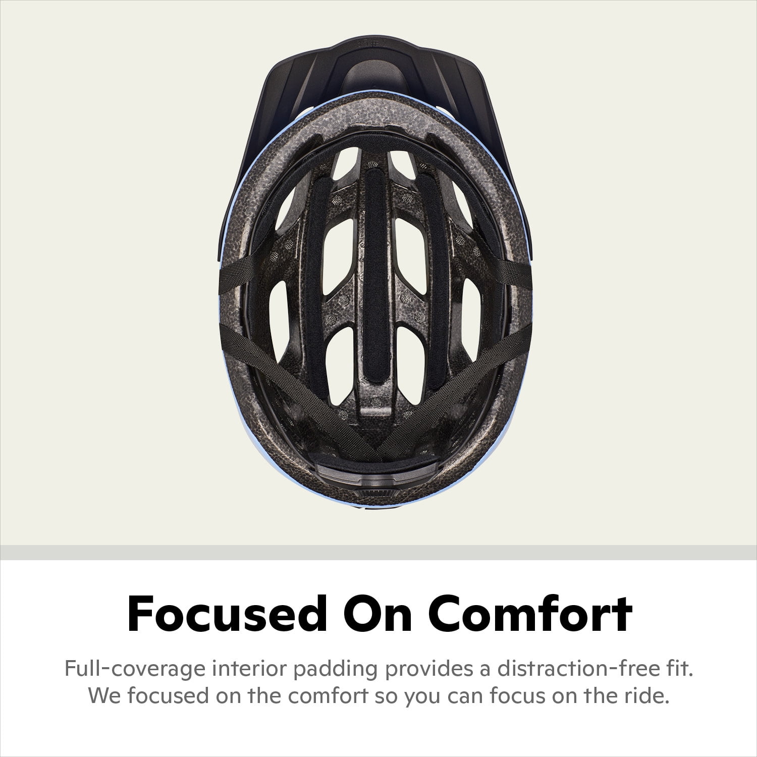 Schwinn Outlook Adult Comfort-Fit Helmet, Ages 14+, Powder Blue