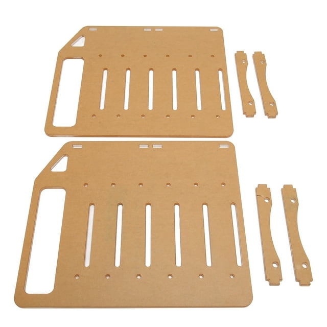DIY Hard Drive Bracket, Multi Layer Acrylic Rack Supports Multiple Hard Drives Easy Installation Faster Heat Dissipation Clear Acrylic Hard Drive Stand for Desktop