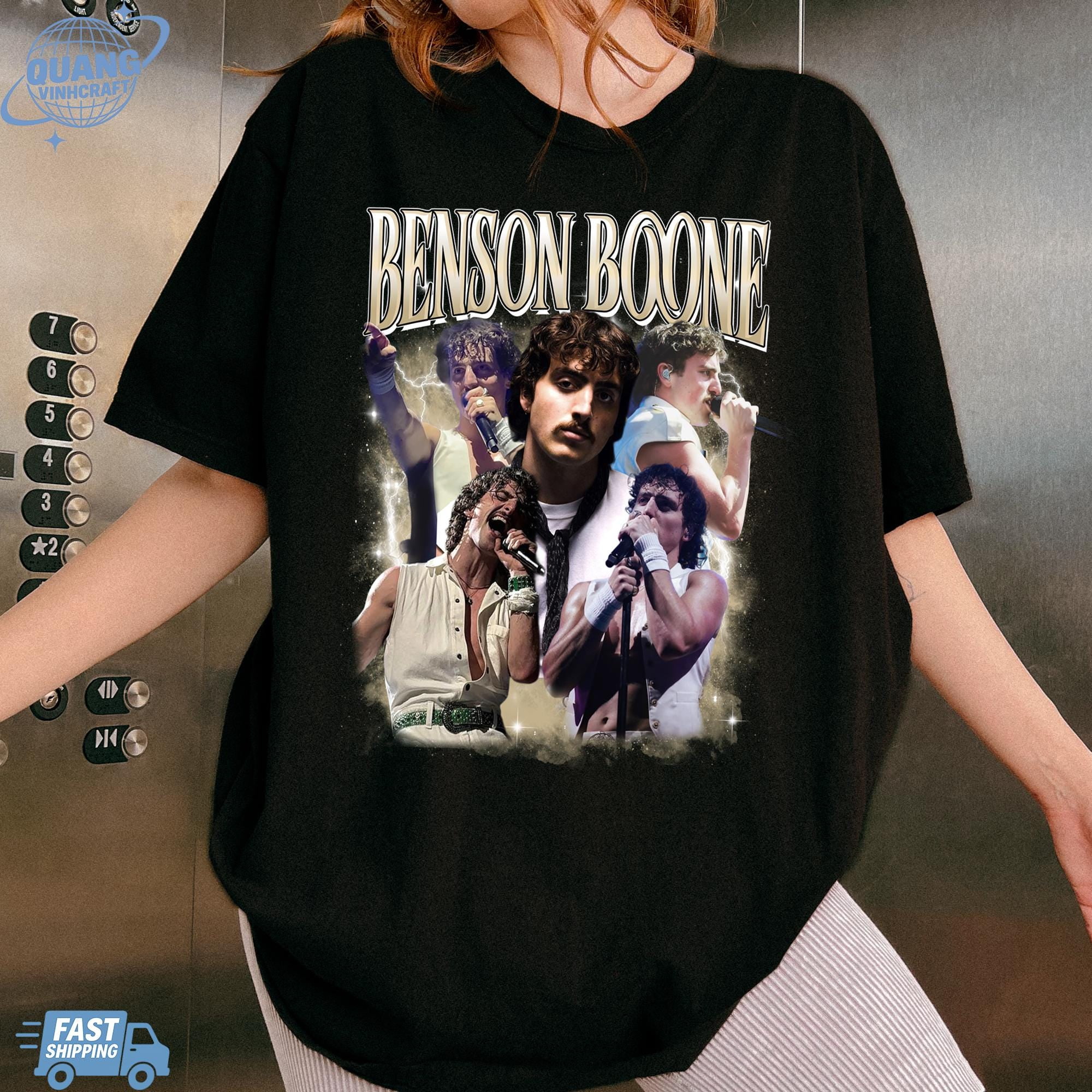 Benson Boone ベンソンブーン　Tシャツ Benson Boone Bootleg Shirt, Benson Boone Shirt, Benson Boone
