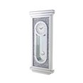 thumbnail image 3 of ACM-AC00422 - ACME Noralie Wall Clock, Mirrored & Faux Diamonds, 3 of 4