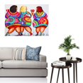 thumbnail image 2 of 5D Embroidery  Cross Home Pasted Decor Rhinestone Painting Home Decor, 2 of 6