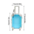 thumbnail image 3 of Kugisaki Petite Valise Transparente Simulation Casse-Tête Simulation Rangement Mini Voyage en Liquidation, 3 of 6