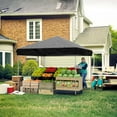 thumbnail image 7 of Telyswee 10'x10' Pop Up Canopy, Waterproof & UV Resistant Commercial Instant Canopy Tent Outdoor Events Instant Shelter for Farmer Market, Party, Event, Patio, 7 of 7