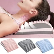 Honrane Back Stretcher Neck Cracker - Ultra-thick, Pain Relief, Lumbar Soothing Device, Multi-Level Adjustable Spine Board for Men Women
