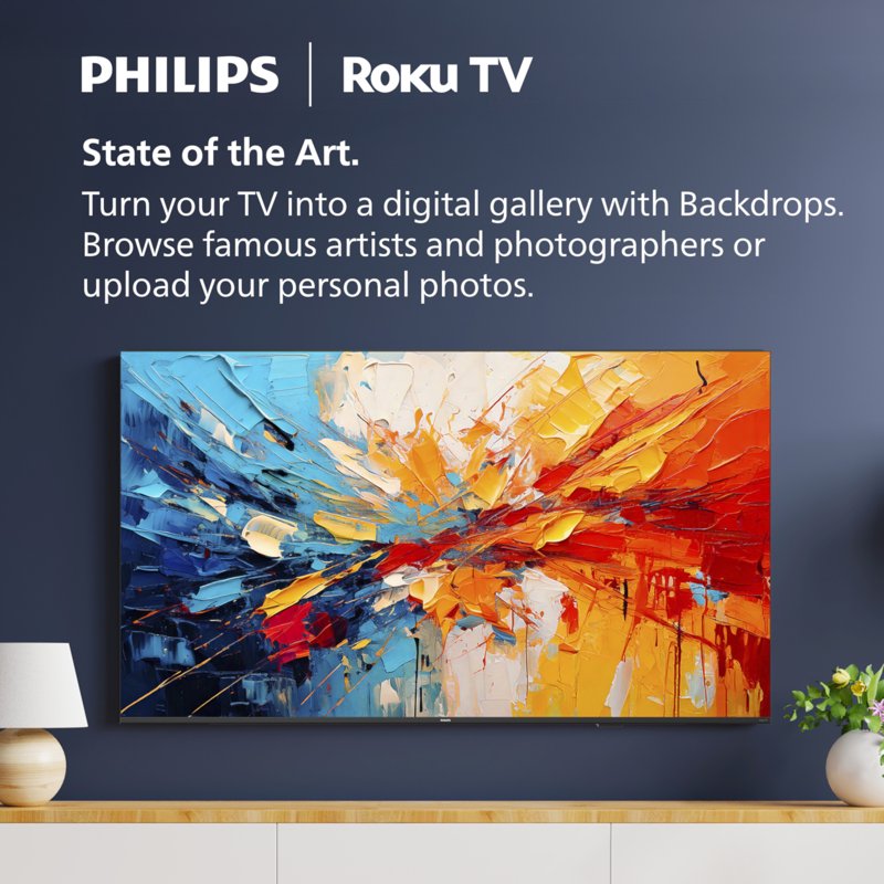 Philips 65" Class OLED 4K Ultra HD (2160p) Roku Smart TV (65OLED974/F7) gallery view