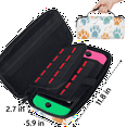 thumbnail image 3 of Herdesigns Cute Colorful Cat Paws Carry Case Compatible with Nintendo Switch 2, with 20 Game Card Slots, Pet Animals Portable Travel Carrying Case Pouch for Accessories & Games, 3 of 8