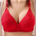 thumbnail image 1 of Abcnature Women's Bras Printing Plus Size Ventilate Nonmagnetic Bras without Steel Rim, 1 of 3