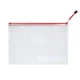 thumbnail image 3 of Bolsa de malla con cremallera, impermeable, de plástico, para documentos, multiusos, para viajes, almacenamiento, electrodomésticos de oficina, bolsas para organizar el hogar, 3 of 5