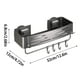 thumbnail image 3 of Organizador de baño con ventosas para la ducha Estante organizador para el baño Estante resistente para rincones con ganchos portátiles para el baño Dormitorio Sin taladrar Desmontable, 3 of 5