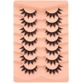 thumbnail image 2 of Eyelashes Mink Lashes Dramatic Full Volume False Eyelashes 6D Faux Mink Eye Lash 18mm Long Lashes Pack 8 Pairs by Winifred, 2 of 15