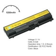 thumbnail image 3 of Battery For Lenovo ThinkPad W520 T410 T420 T510 T520 42T4751 42T4752 E520 E525, 3 of 6