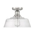 thumbnail image 3 of Trade Winds Finn 1-Light Ceiling Light in Polished Nickel, 3 of 4