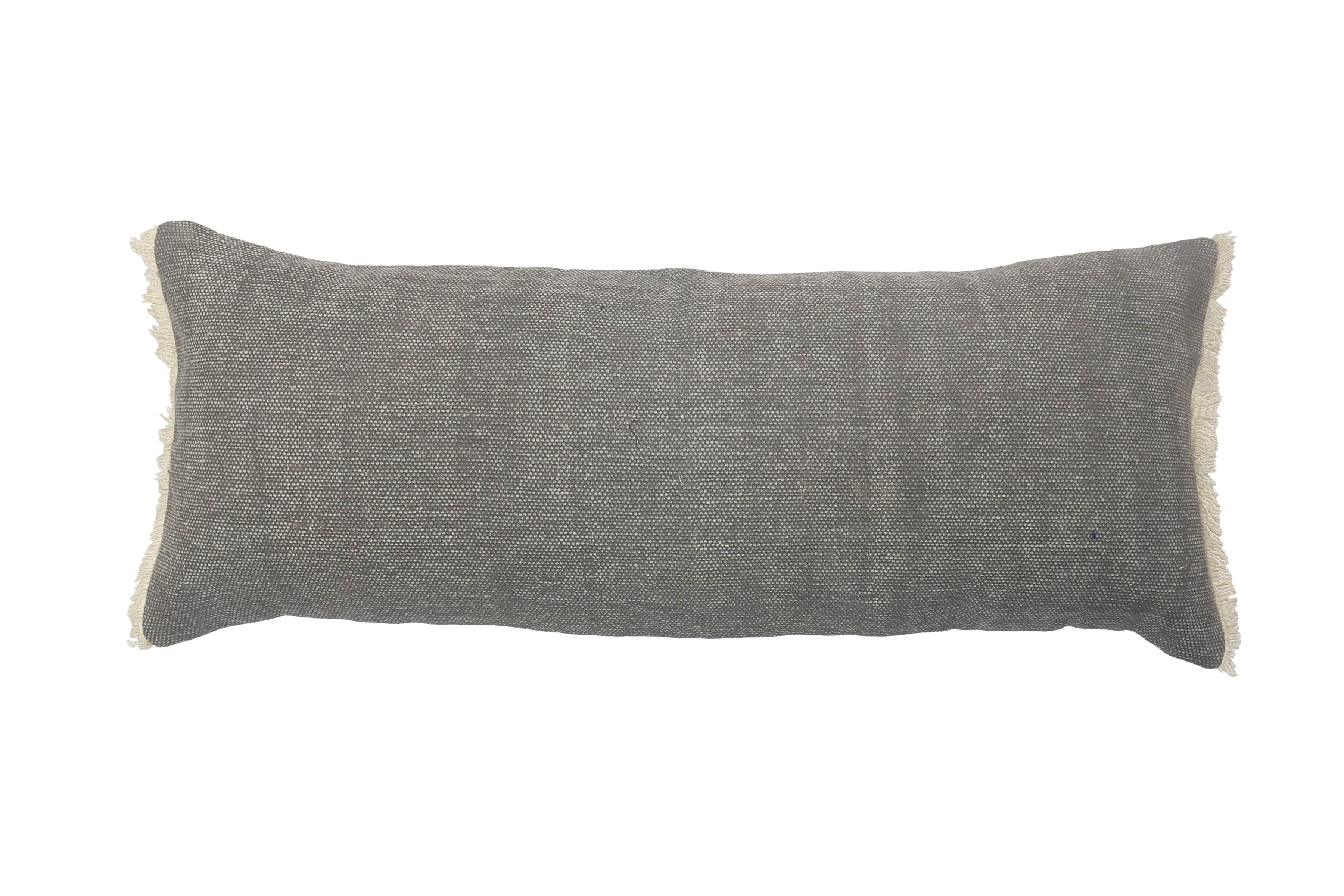 Ox Bay Austin Distressed Organic Cotton Pillow Cover, 14" X 36"