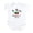 Cloud White, variant on CafePress - I Rep St Kitts Infant Bodysuit - Baby Light Bodysuit, Size Newborn - 24 Months
