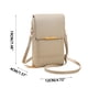 thumbnail image 5 of Bolsas para Mujeres Se Oponen Al Robo Bolsa de Teléfono de Cuero Bolsa Linda para Llevar Teléfonos Móviles Bolsa de Llave de Moda Bolsas Pequeñas para Mujeres, 5 of 5