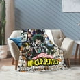 thumbnail image 5 of My Hero Academia Throw Blanket, Anime Blanket, Cozy Soft Lightweight Flannel Blankets For Couch Sofa Bed, 280 Gsm Plush Fuzzy Blanket, 5 of 9