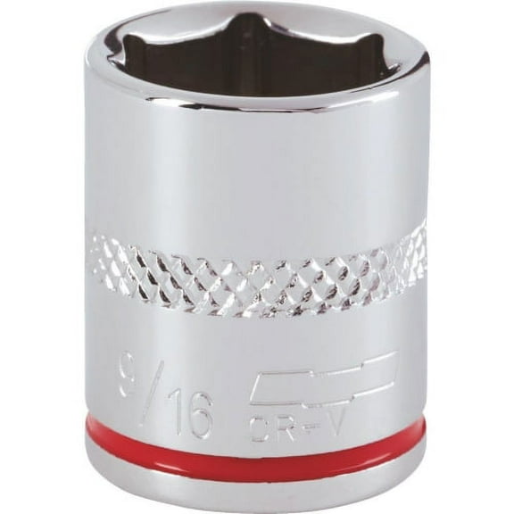 Channellock 3/8" Drive 11/16" 6-Point Shallow Standard Socket