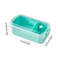 thumbnail image 3 of Usloyux Boîte à Lunch à Cadre, Boîte de Conservation Scellée de Qualité Alimentaire, Contenant de Rangement pour Fruits Style Bento, Boîte à Lunch Chauffable au Micro-Ondes, Boîte Portable de Pique-Nique pour Bureau, École, Plein Air, Voyage, 3 of 6