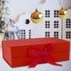 thumbnail image 3 of Caja de regalo Sunnimix con cierre de cinta Rojo Caja de almacenamiento de fácil montaje, 3 of 8