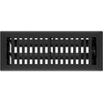 thumbnail image 5 of Imperial RG3440 Montezuma Decorative Floor Register, 4 x 12-Inch, Black Iron, 5 Count, 5 of 7