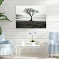 thumbnail image 2 of Designart "Beach Photo Seaside Simplicity IV" Nautical & Beach Metal Wall Decor, 2 of 5