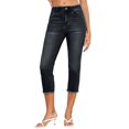 thumbnail image 5 of Women's high waist nine-point jeans fashion straight nine-point pants, 5 of 9