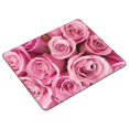 Pink Rose Mousepad Mouse Pad Mouse Mat With Non Slip Rubber Base 7" x 8