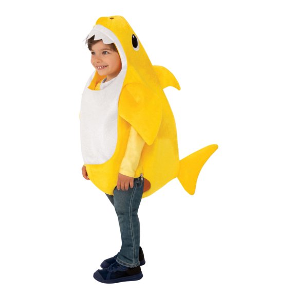 Baby Shark Singing Costume for Babies by Rubies, Boys 6-12 months