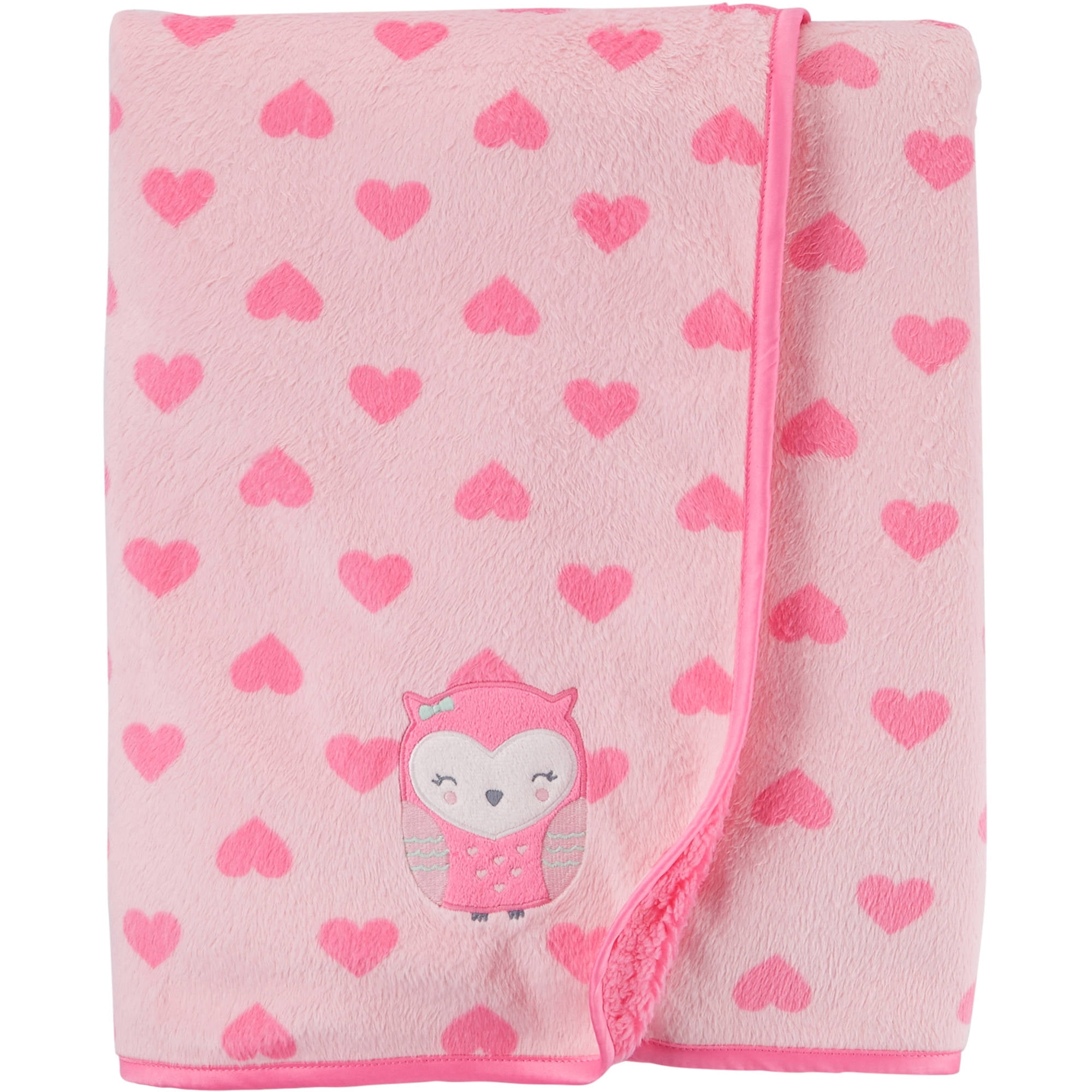 Child of Mine Newborn Baby Girl Valboa Blanket